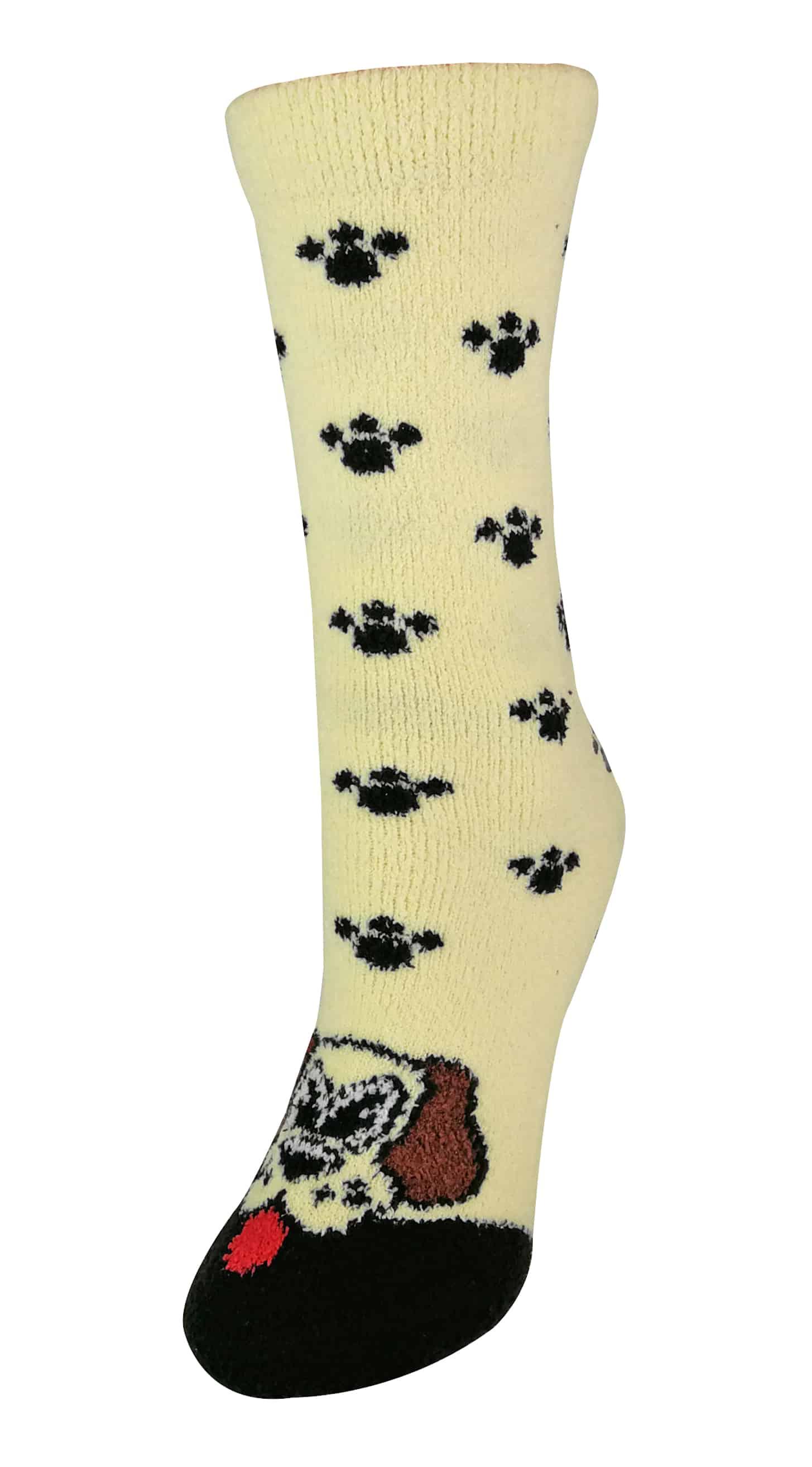 Nieuwigheid pantoffelsokken voor dames met dierenmotieven - Hond
