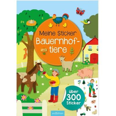 Meine Sticker – Bauernhoftiere, Taschenbuch von , arsedition, 978-3-8458-5123-5