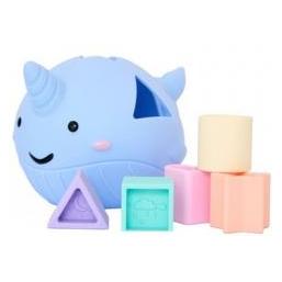 Jellystone Designs Silikon-Formsortierer in Form eines See-Narwals (65615811)