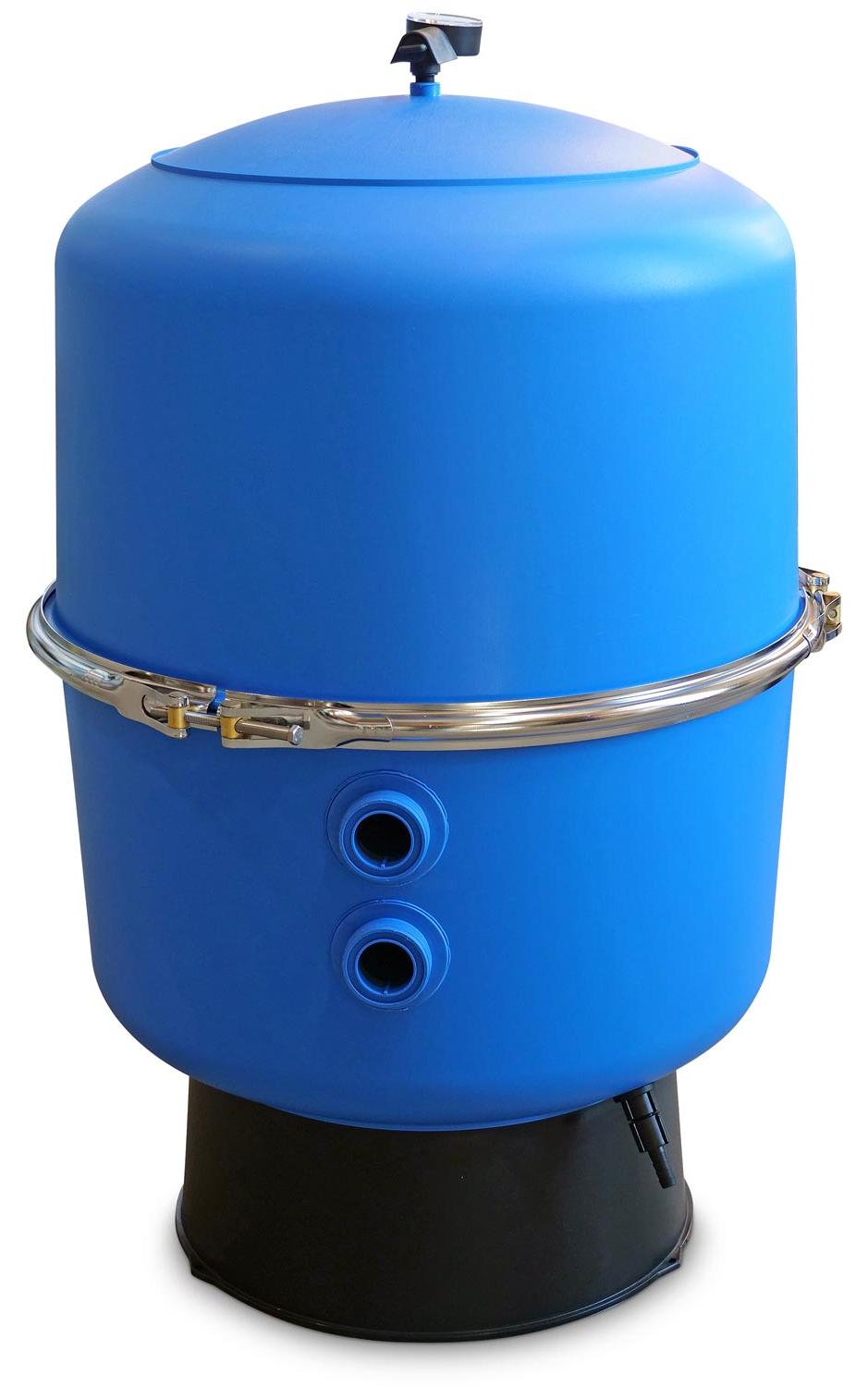 Sandfilterbehälter aus GFK 2-teilig Ø 500 mm