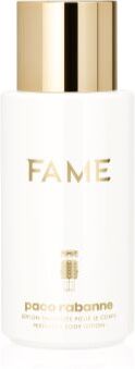 Rabanne Fame leite corporal para mulheres 200 ml. Fame
