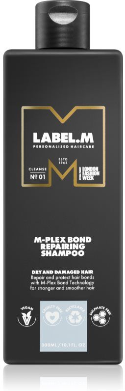 label.m M-Plex Bond Repairing Shampoo shampoing nourrissant pour tous types de cheveux 300 ml