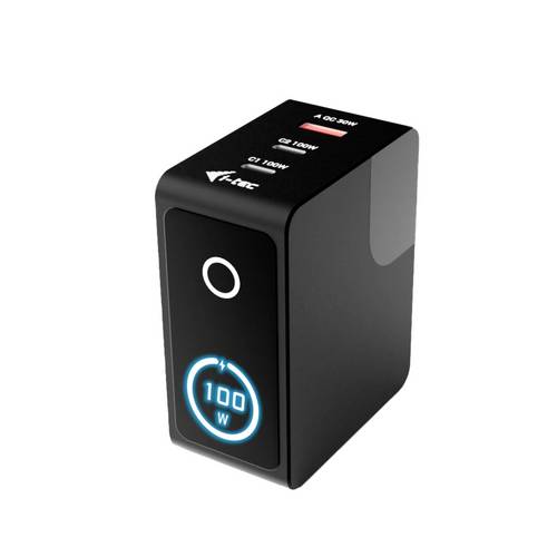i-tec 100W Intelligent Multiport USB Charger USB Ladegerät 100 W USB-C, USB-B Buchse USB PD 3.1 Schwarz USB Power Delivery (USB-PD)