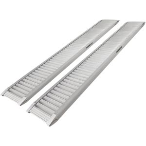 Trutzholm Auffahrrampe 39048901, 2 Stück, 200cm Länge, Aluminium, 2000kg Tragkraft