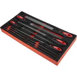 RS PRO, Raspel + Feile, 11pc Standard and Needle File Set (160 mm)