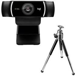 Logitech C922 Pro Stream Full HD-Webcam 1920 x 1080 Pixel Standfuß, Klemm-Halterung 960-001088