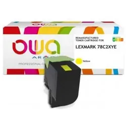 Armor OWA, Toner, OWA Toner kompatibel zu Lexmark 78C2XY0 yellow (5.000 S.) (Y)
