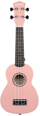 Cascha Soprano Uke Linden Set PNK Pink