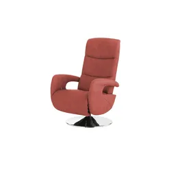 meinSofa Sessel mit Relaxfunktion Franzi-S ¦ orange ¦ Maße (cm): B: 71 H: 110 T: 83.0