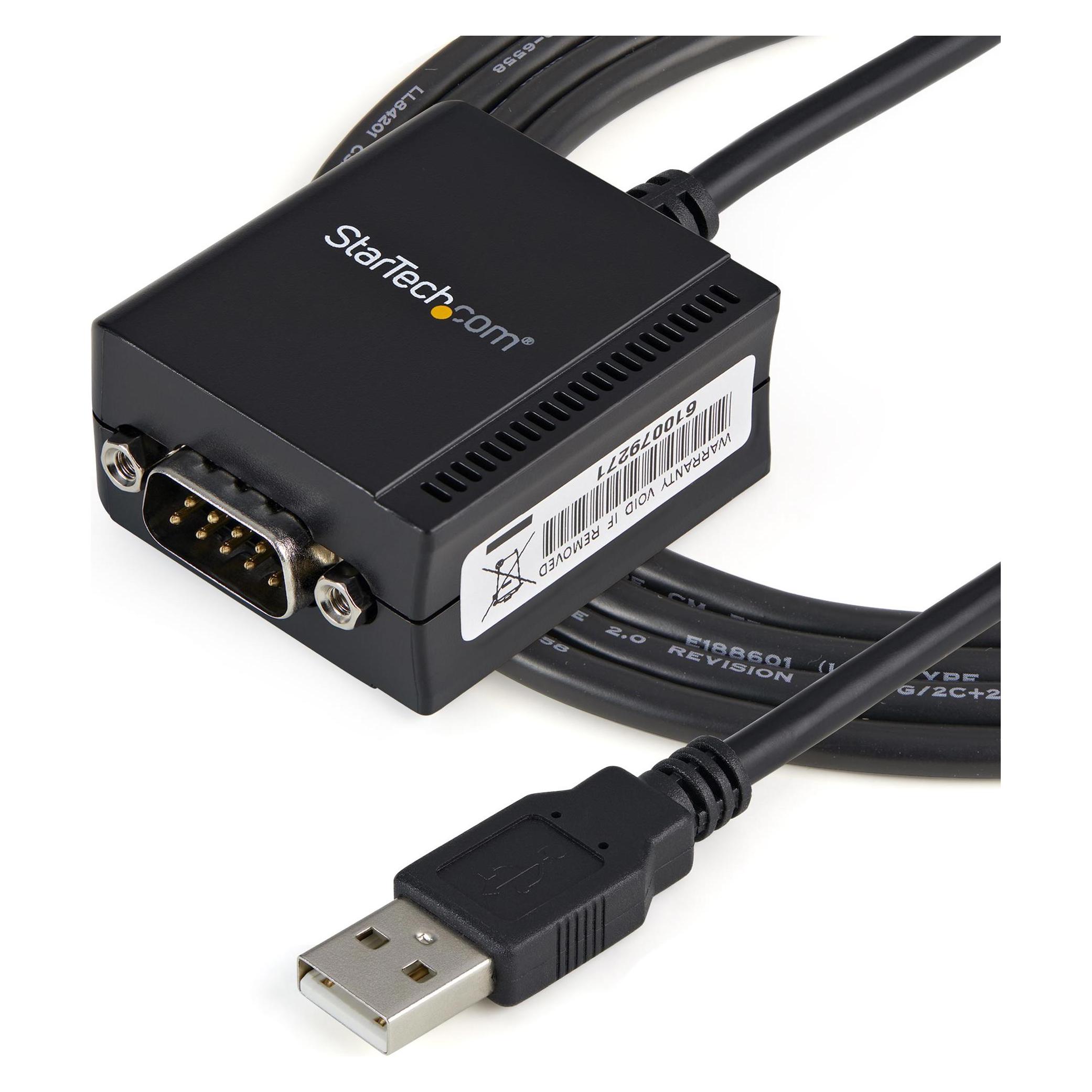 StarTech 1 Port USB To Serial Cable (0.20 m) (ICUSB2321F)