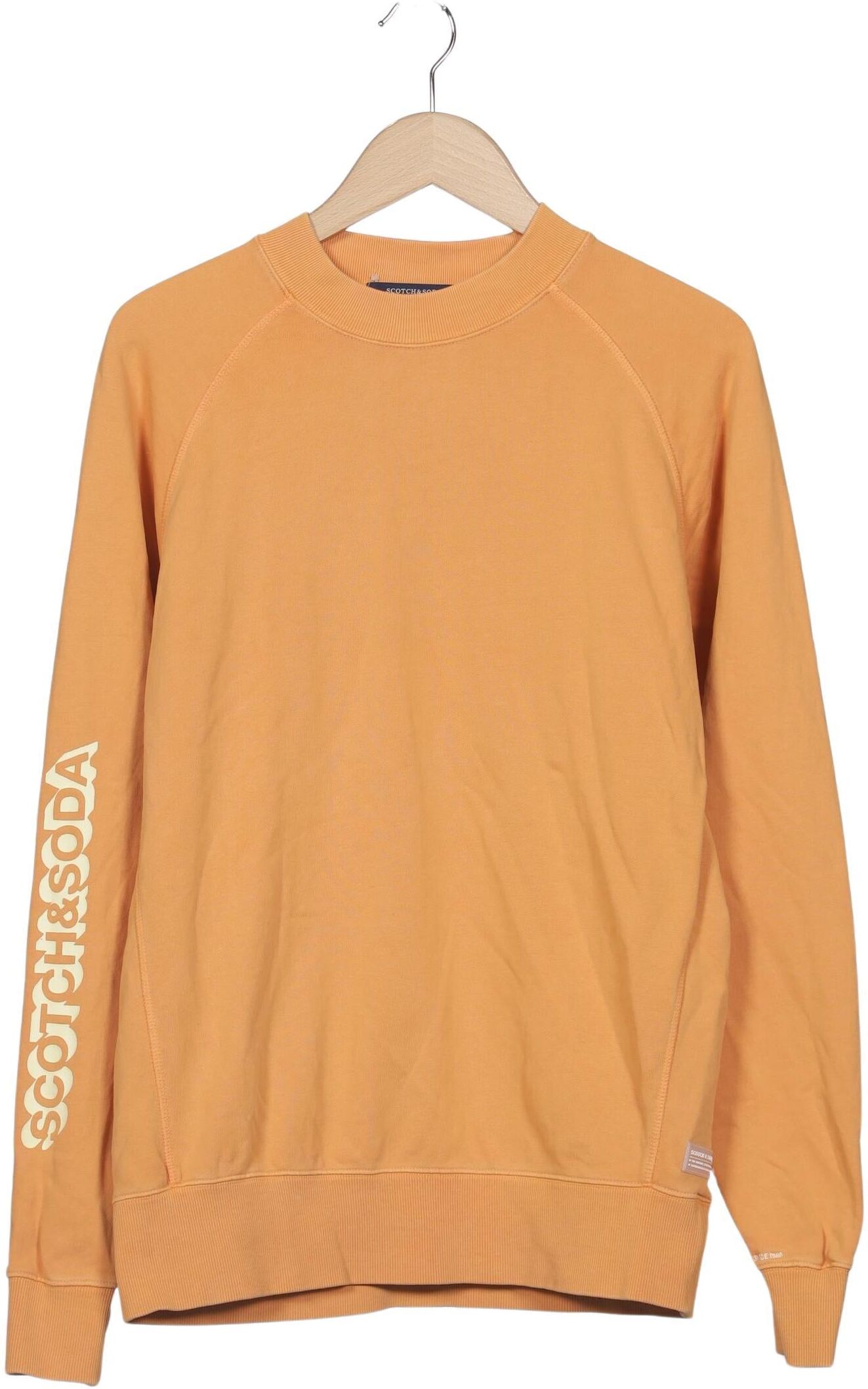 Scotch & Soda Herren Sweater, Orange, Gr. M, Baumwolle - Second Hand