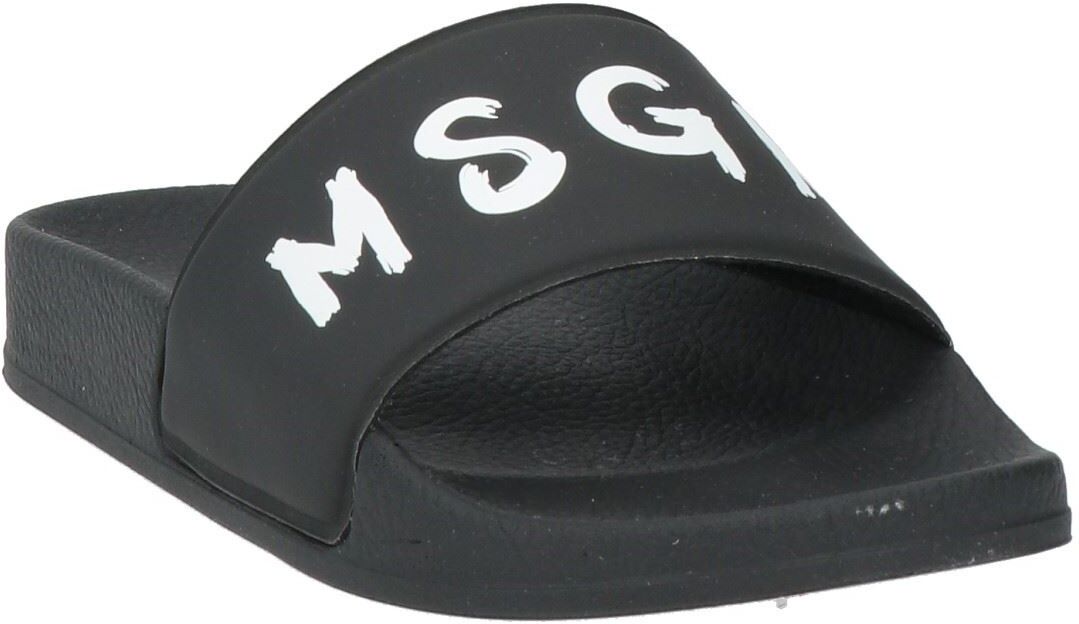 Msgm Sandalias Unisex Negro 31 Unisex