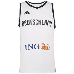 adidas DBB Deutschland Basketball Heimtrikot 2026 Herren white L
