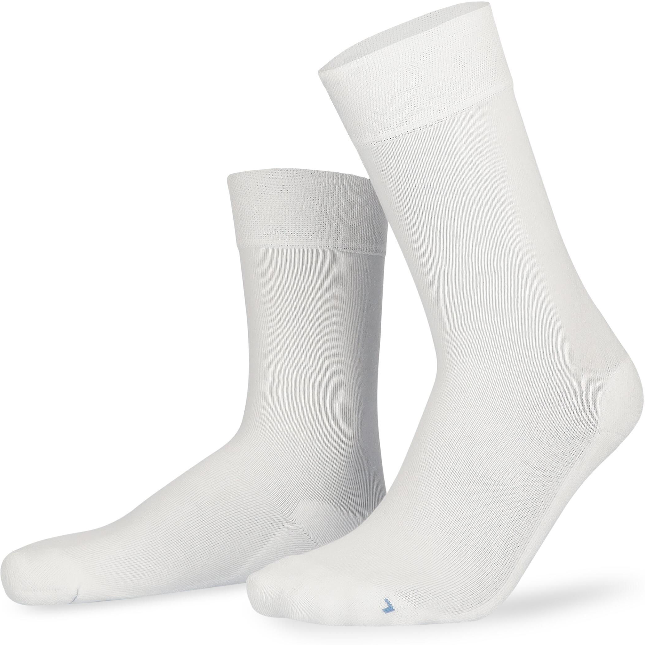 Socken HUDSON "AIR PLUSH", Herren, Gr. 39-42, Sockengröße, weiß, Baumwollmischung, normal, Socken Socken, super weicher Laufkomfort, sportliches Design