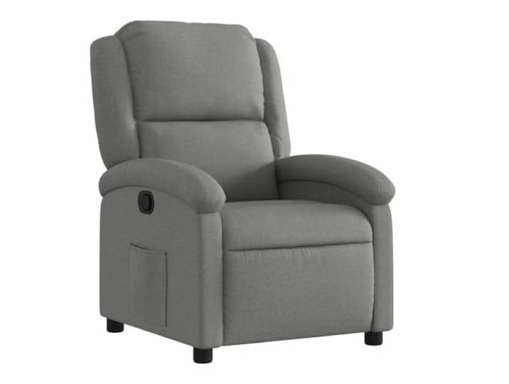 vidaXL Relaxsessel Dunkelgrau Stoff