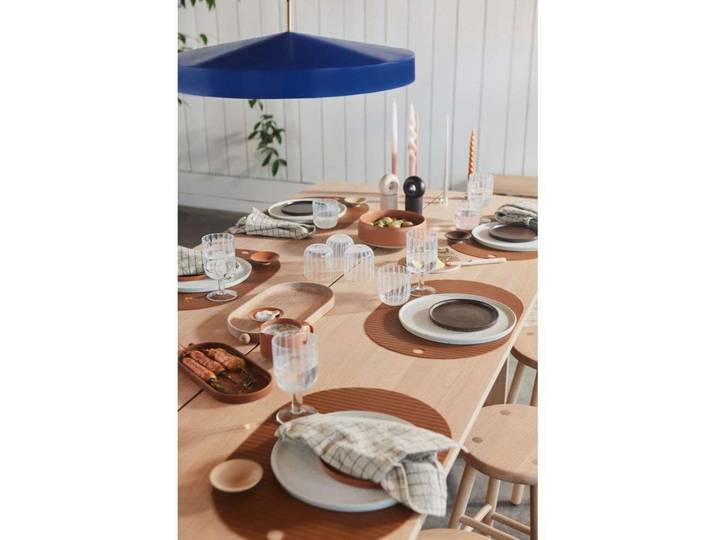 Hat Pendelleuchte Large, blau, Metall, E27 - OYOY Living Design Hat Large - Esszimmer - Skandinavisch - Einflammig