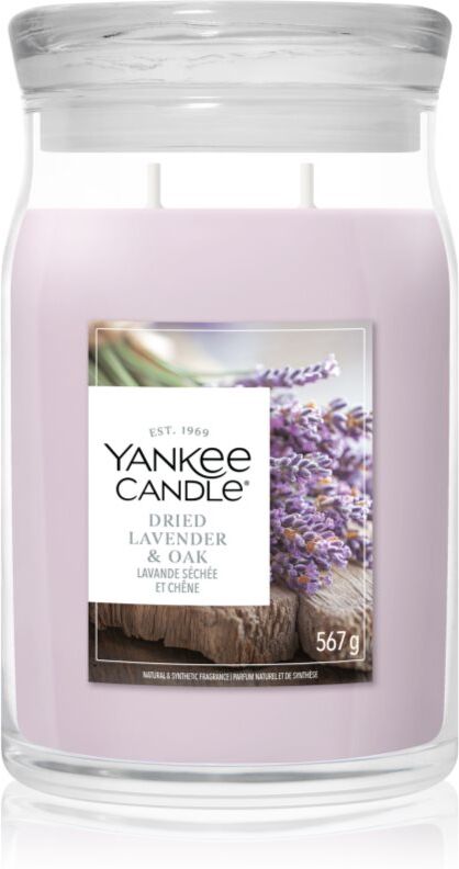 Yankee Candle Dried Lavender & Oak scented candle 567 g