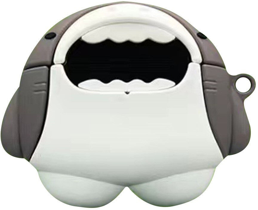 TABLETCOVERS.DK AirPods (1 & 2. gen.) Cartoon Silikone Cover - Haj