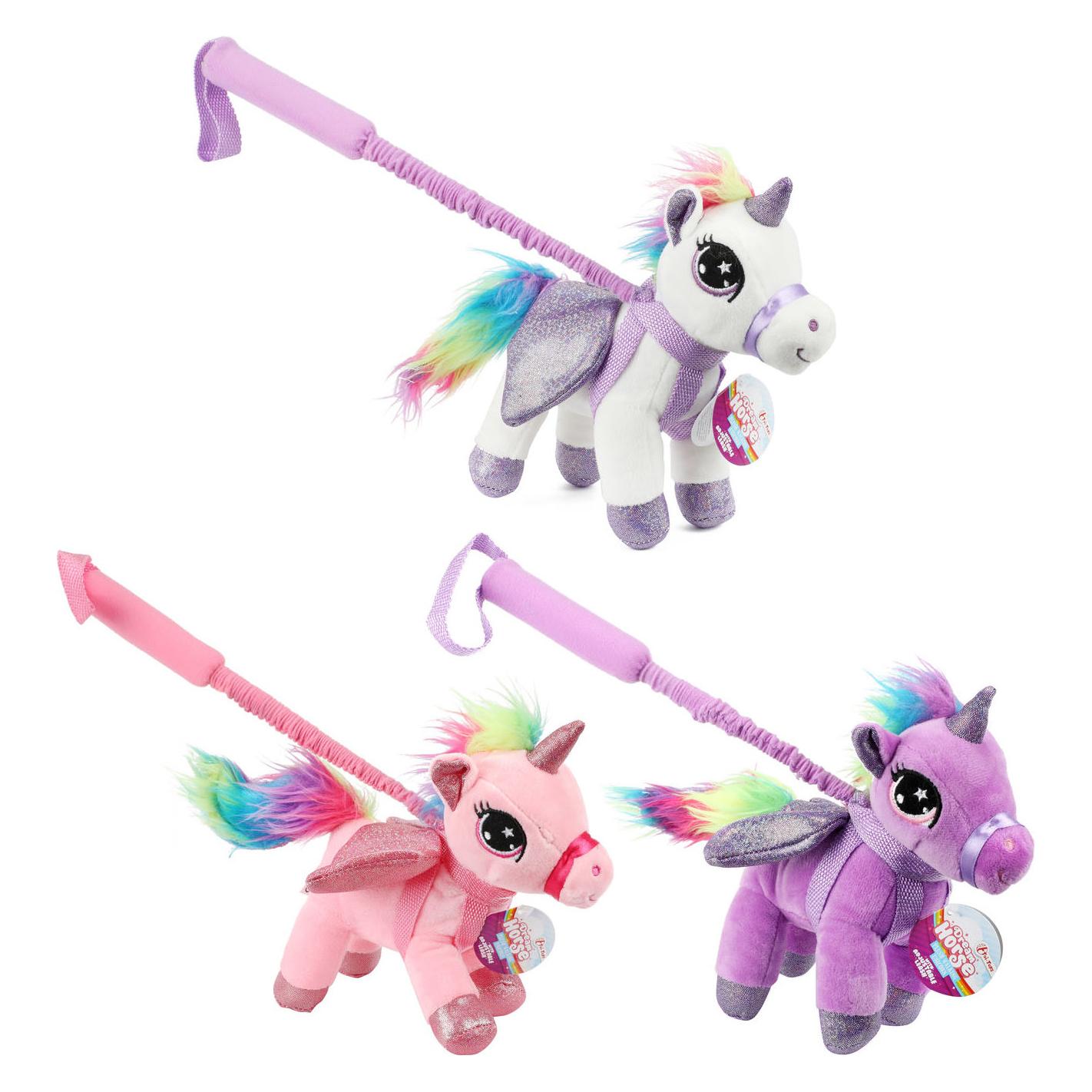 Toi-Toys Traumpferd Einhorn Plüsch am Stick (22921388)