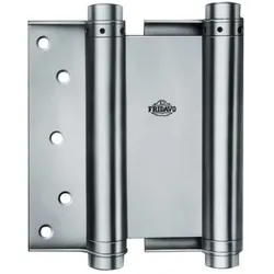 Fridavo, Türband, Spiralfederpendeltürband Modell M Stahl blank Grösse 30 100 mm doppelt wirkend