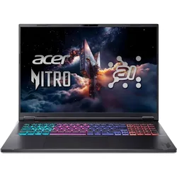Acer Nitro 18 AI (18", 32 GB, DE, AMD Ryzen AI 7 350), Notebook, Schwarz