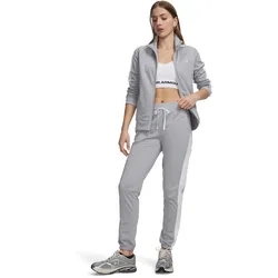 UNDER ARMOUR Trainingsanzug aus Trikotstoff Damen 012 - mod gray/white L
