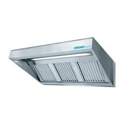CHROMOnorm WANDHAUBE MIT BELEUCHTUNG TIEFE 900 MM  -  1000x900x450 mm
