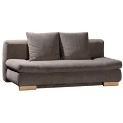 Schlafsofa Anton Cord Braun