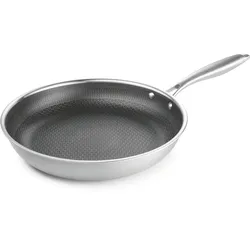 BRATmaxx Edelstahl-Pfanne Ø 24cm - silber