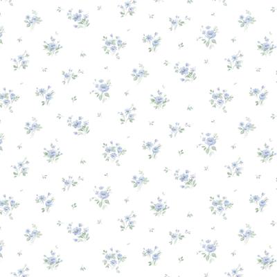 Orly Rainbow Floral 20.5 In X 33 Ft Washable Wallpaper