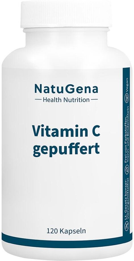 Vitamin C Gepuffert Hochdos.+magnesium Vegan Kapsel (n)