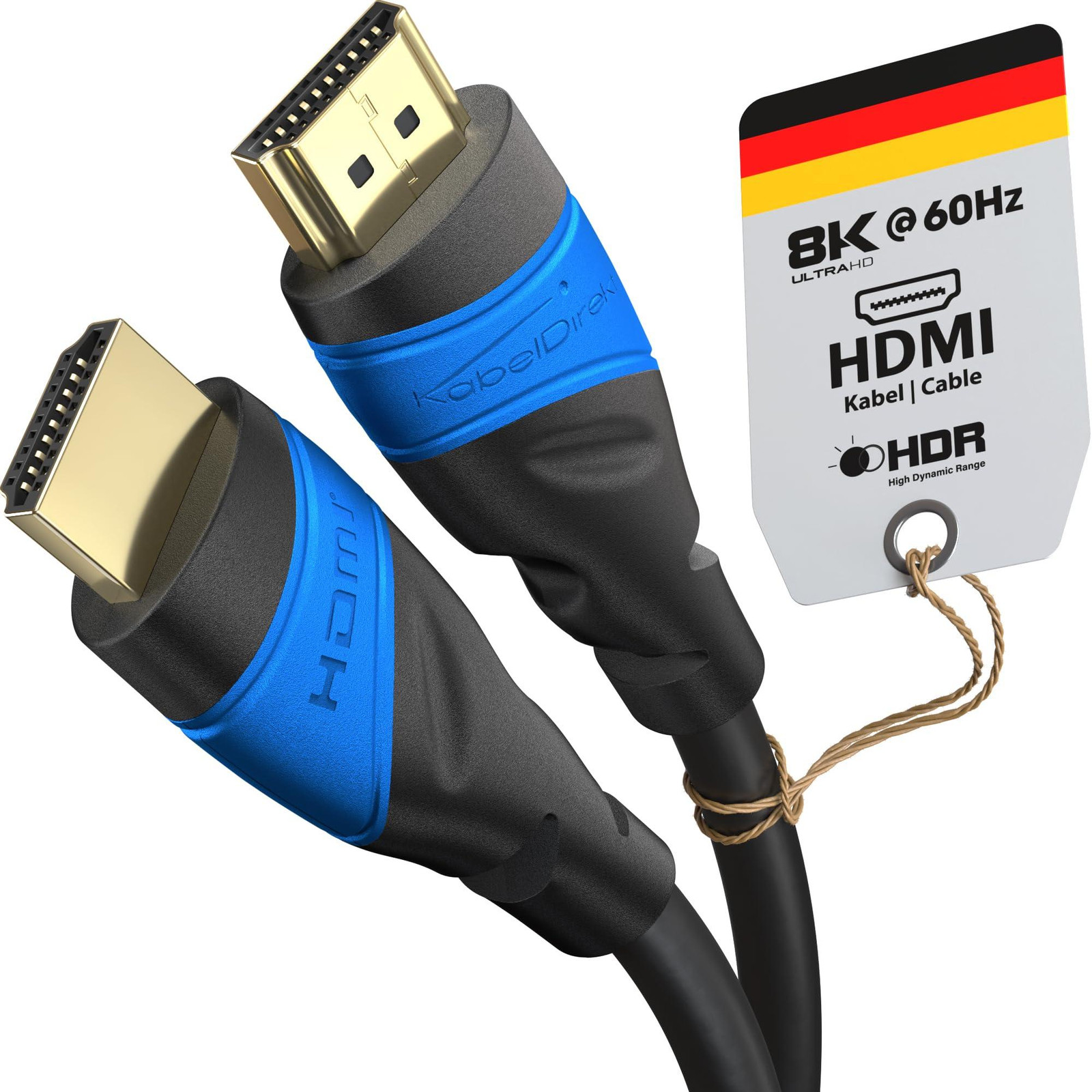 Selius HDMI-kabel 8K & 4K - 1m - Duitse technologie