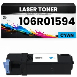 Toner 106R01594 Cyan für Xerox kompatibel hochwertige Premium Alternative für Xerox Phaser 6500 6500DN Xerox WorkCentre6505 WorkCentre6505DN