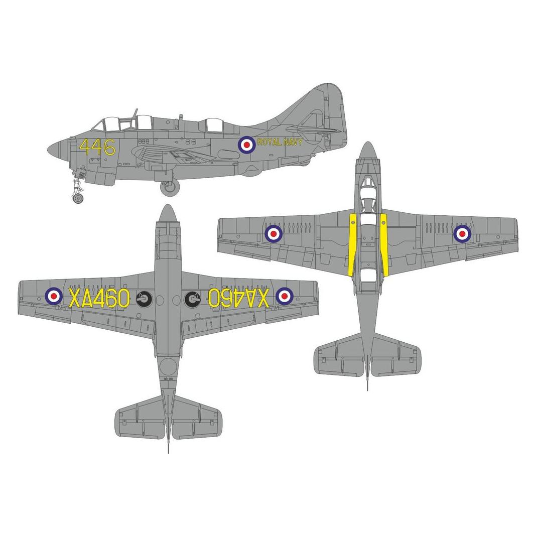 Eduard Gannet AS.1/AS.4 national & a/c marking 1/48 AIRFIX (EX1018)