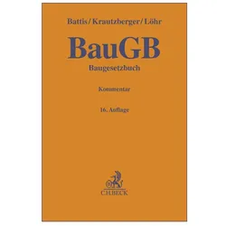Baugesetzbuch, Fachbücher von Ulrich Battis, Michael Krautzberger, Rolf-Peter Löhr