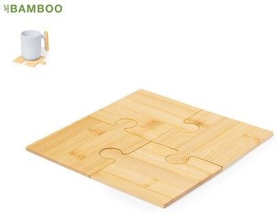 Ensemble et Design de Sous-Verres Mizar bambou