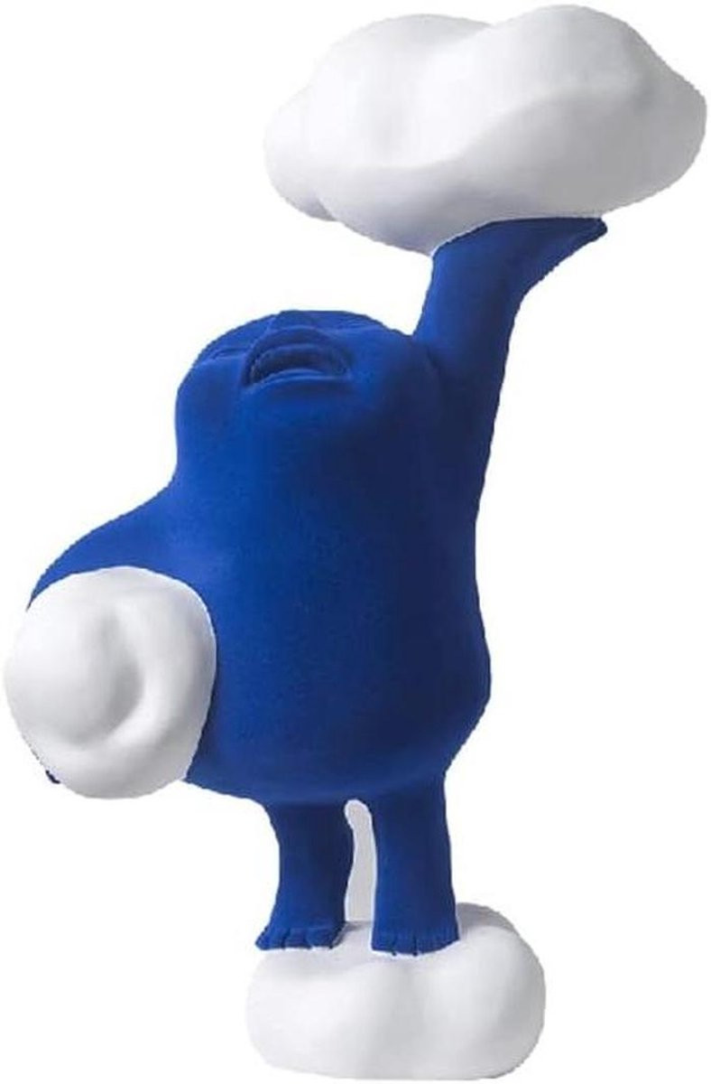 Abstracte Figuur Sculptuur Blauw - Moderne Hars Decoratie voor op Tafel