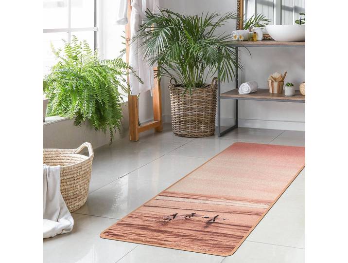 Läufer/Yogamatte Feierabend 183 x 61cm Pink