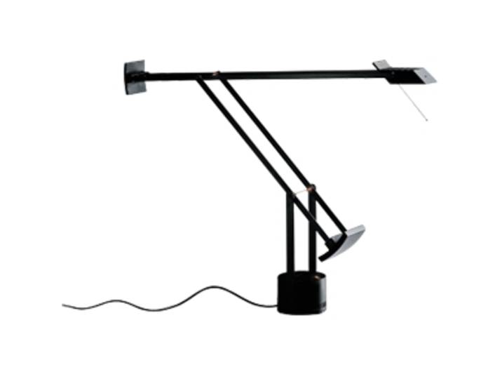 Designer-Tischlampe Artemide Tizio schwarz dimmbar D 11 cm H 119 cm - Material: Metall - LED - Lichtfarbe: Warmweiss - LED Energiesparlampen