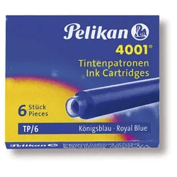 Pelikan Tintenpatronen für Füller königsblau
