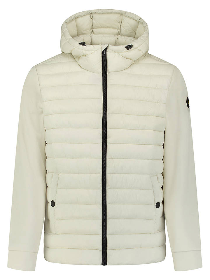 No Excess Steppjacke in Creme - 3XL