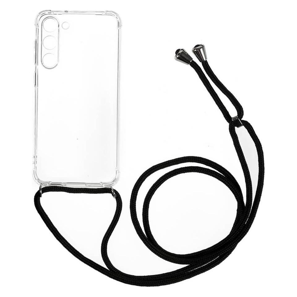 Cover-Discount Galaxy S23+ - Hülle mit Umhängeband transparent (Samsung Galaxy S23+) (660119143A)