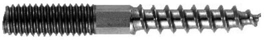 Stockschraube inox A2 M8x160 HP ; E-NORMpro (Stocks 8x160A2)