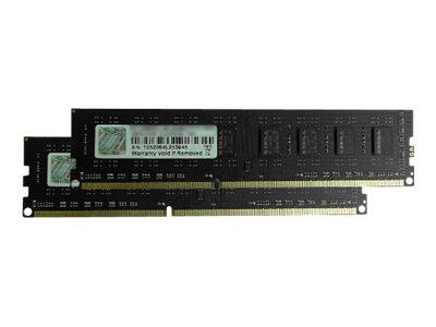 G.Skill NT Series DIMM Kit 16GB (2x8GB), DDR3-1600, CL11-11-11-28 F3-1600C11D-16GNT