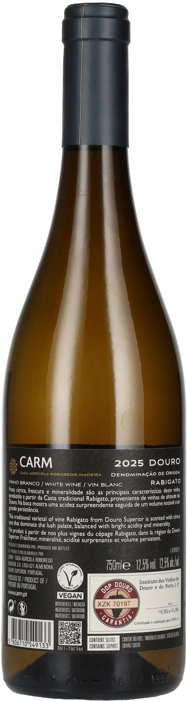CARM Rabigato White DOP Douro 2025 12,5% Vol. 0,75l