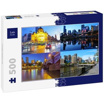Lais Puzzle Collage Melbourne 500 Teile