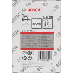 Bosch Schmalrückenklammer, 5,8 mm, 1,2 mm, verzinkt, 5000er-Pack - 2608200701