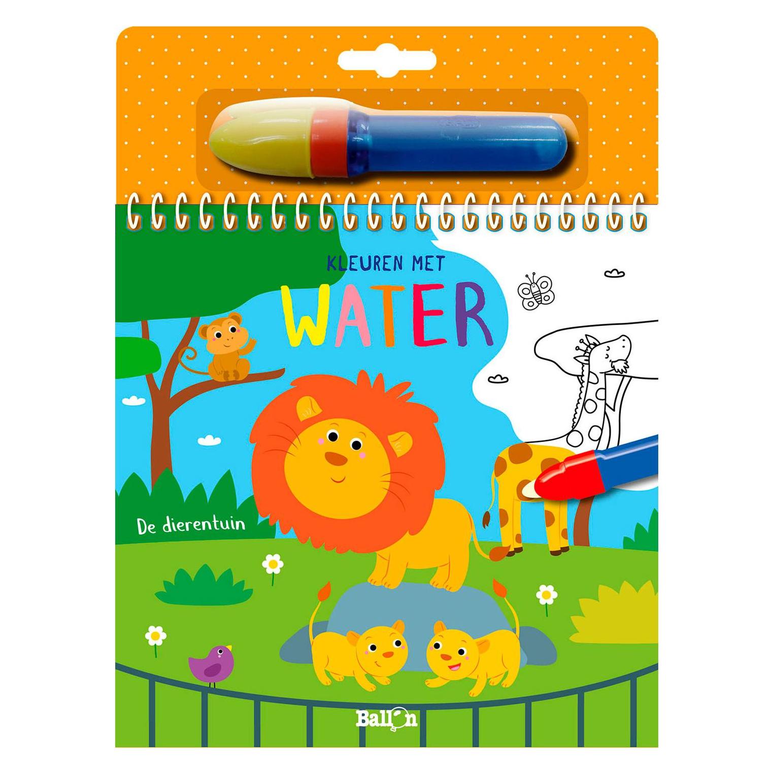 Standaard Malen mit Wasser - Zoo (64696282)