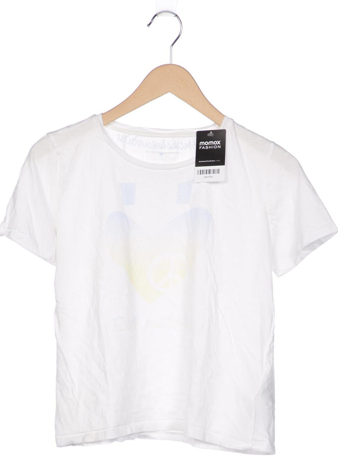 Lieblingsstück Damen T-Shirt, Cremeweiß, Gr. M, Baumwolle - Second Hand