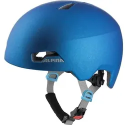 ALPINA Kinder Fahrradhelm "Hackney", Größe 47 in Blau Blau